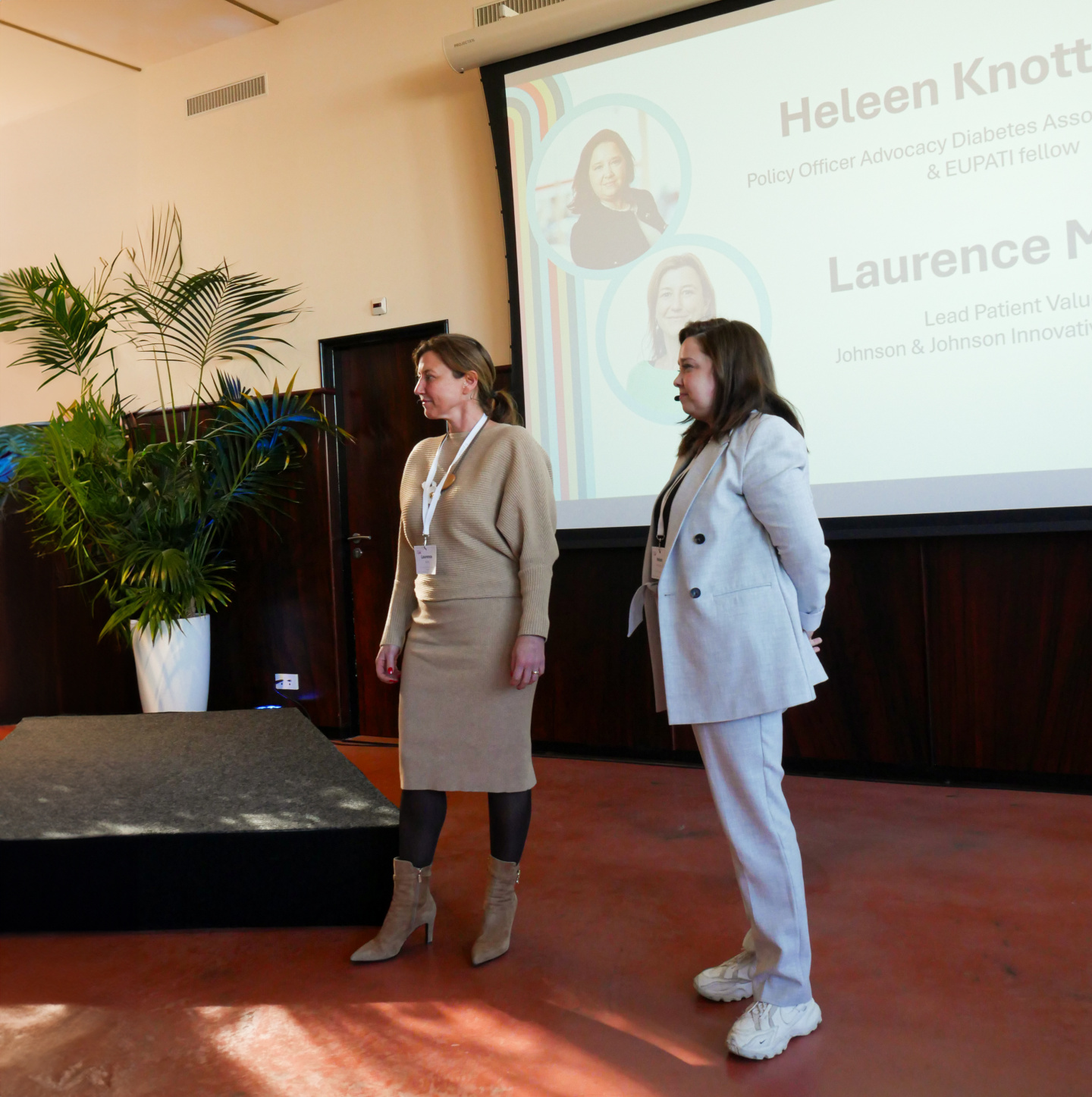 Laurence Maes and Heleen Knottnerus