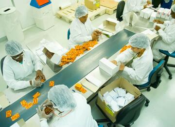Manufacturing capacity in endemic countries